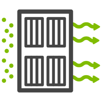 B-Air, icono filtro para polvo